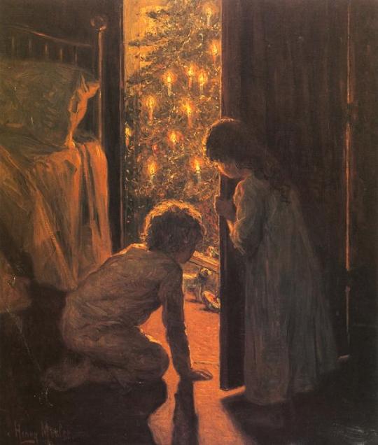 Henry Mosler The Christmas Tree